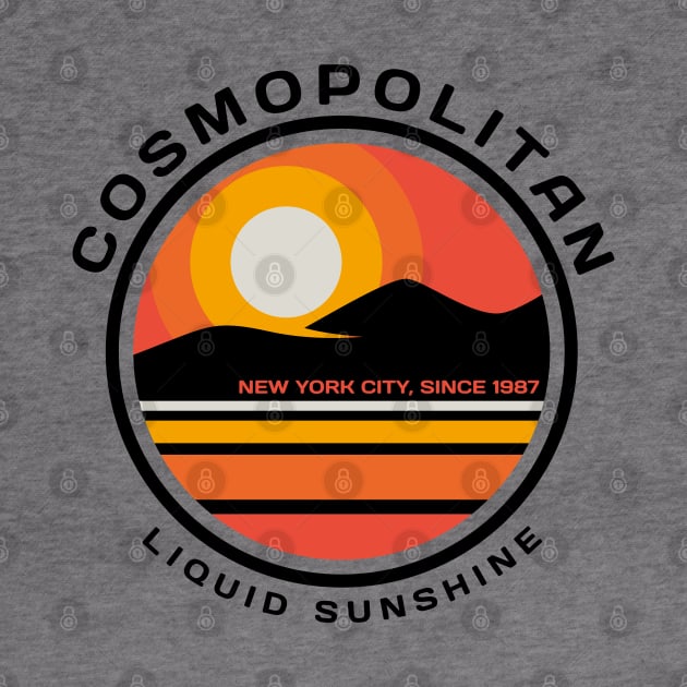 Cosmopolitan - Liquid sunshine 1987 by All About Nerds